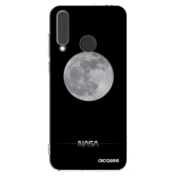 Picasee silikonowe przeźroczyste etui na Honor 20 Lite - Moon Minimal