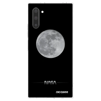 Picasee silikonowe przeźroczyste etui na Samsung Galaxy Note 10 N970F - Moon Minimal