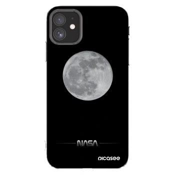 Picasee silikonowe przeźroczyste etui na Apple iPhone 11 - Moon Minimal
