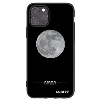 Picasee silikonowe czarne etui na Apple iPhone 11 Pro - Moon Minimal