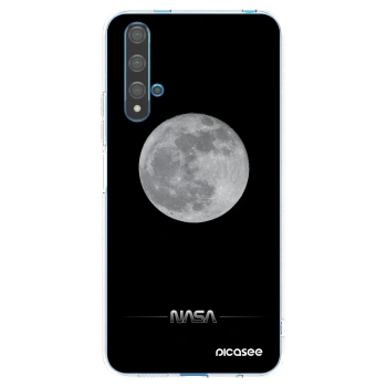 Picasee silikonowe przeźroczyste etui na Huawei Nova 5T - Moon Minimal
