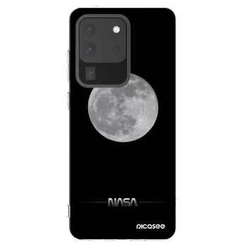 Picasee silikonowe przeźroczyste etui na Samsung Galaxy S20 Ultra 5G G988F - Moon Minimal