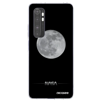 Picasee silikonowe przeźroczyste etui na Xiaomi Mi Note 10 Lite - Moon Minimal