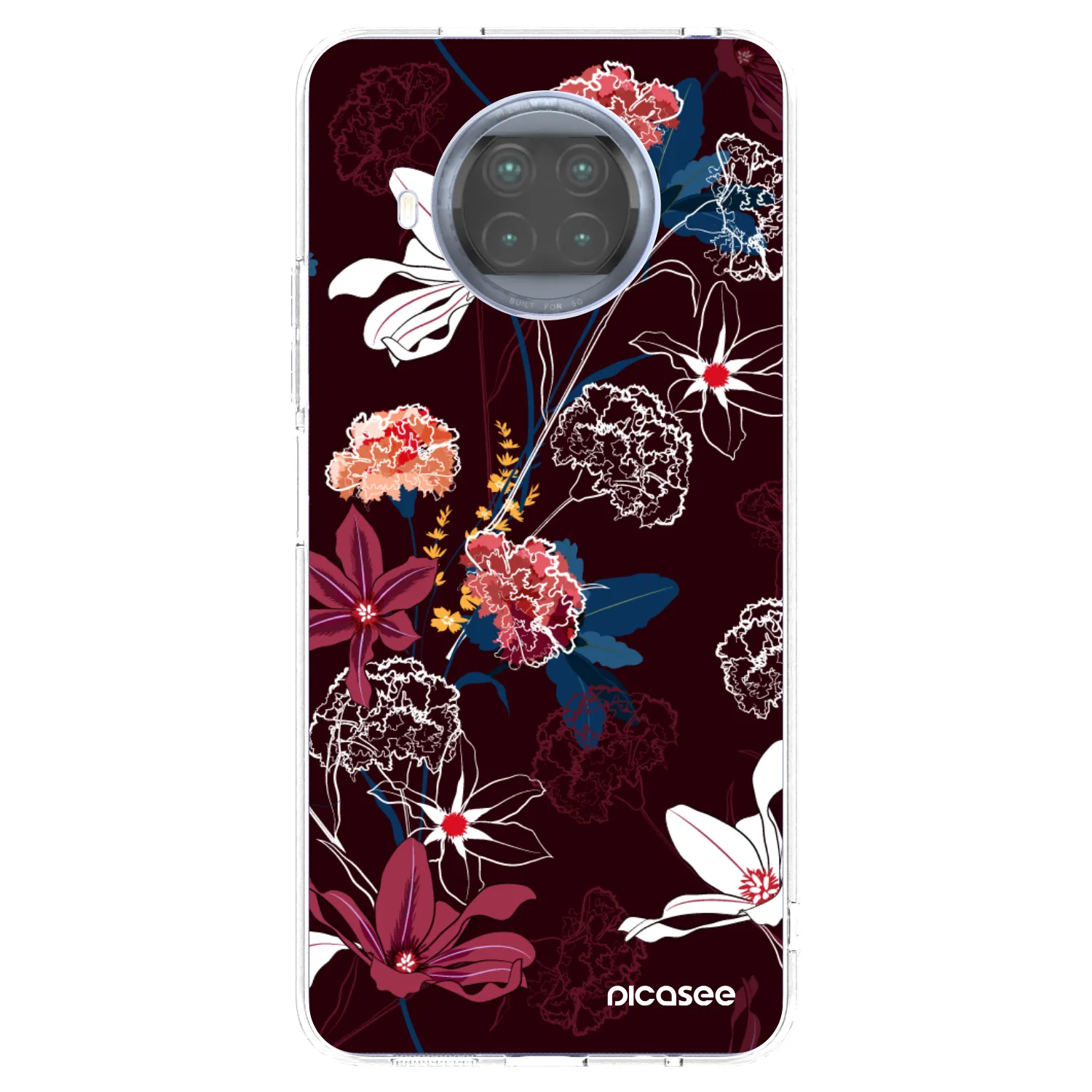 Picasee silikonowe przeźroczyste etui na Xiaomi Mi 10T Lite - Dark Meadow