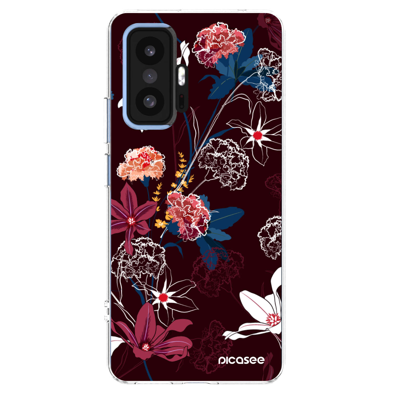 Picasee silikonowe przeźroczyste etui na Xiaomi 11T - Dark Meadow