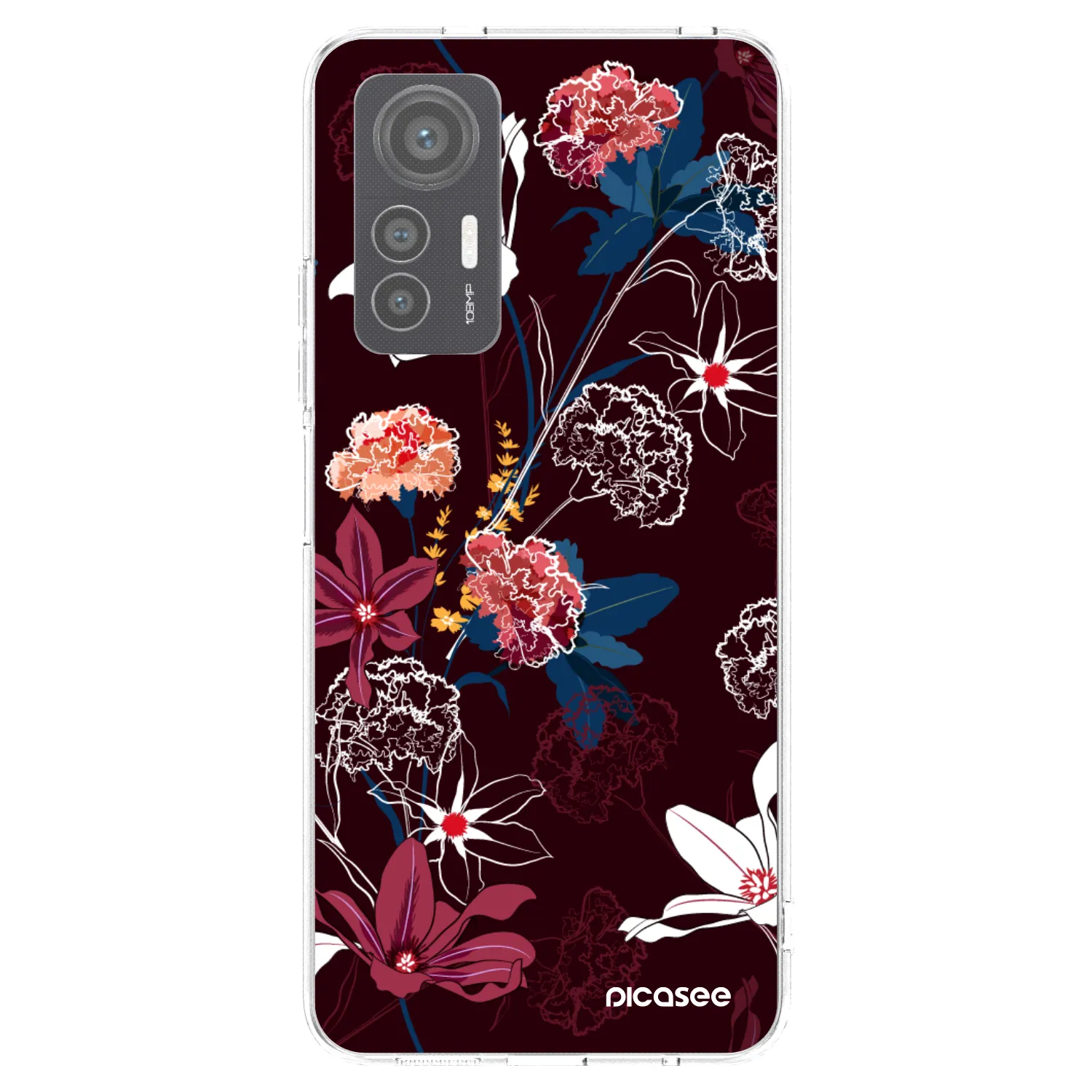 Picasee silikonowe przeźroczyste etui na Xiaomi 12 Lite - Dark Meadow