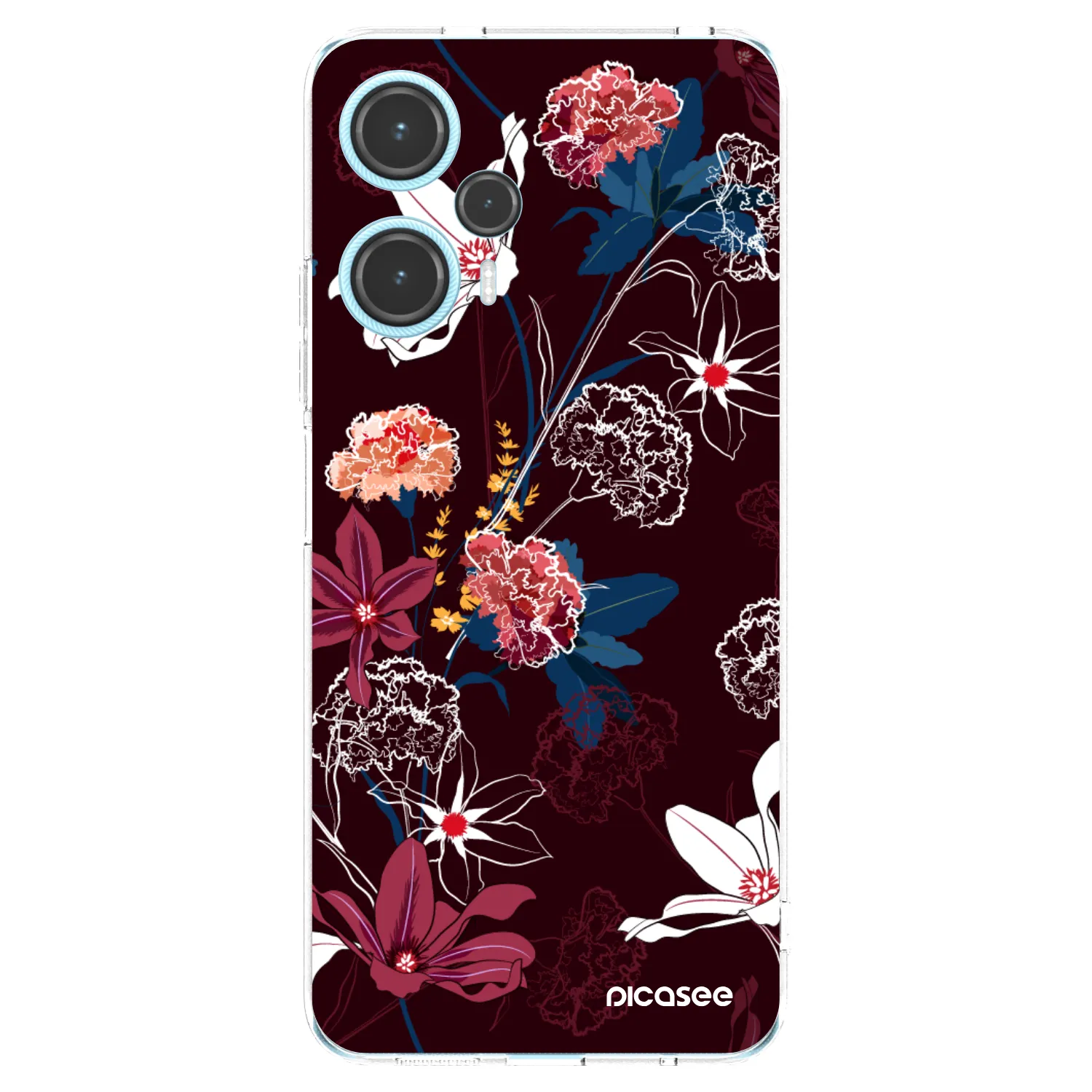 Picasee silikonowe przeźroczyste etui na Xiaomi Poco F5 - Dark Meadow