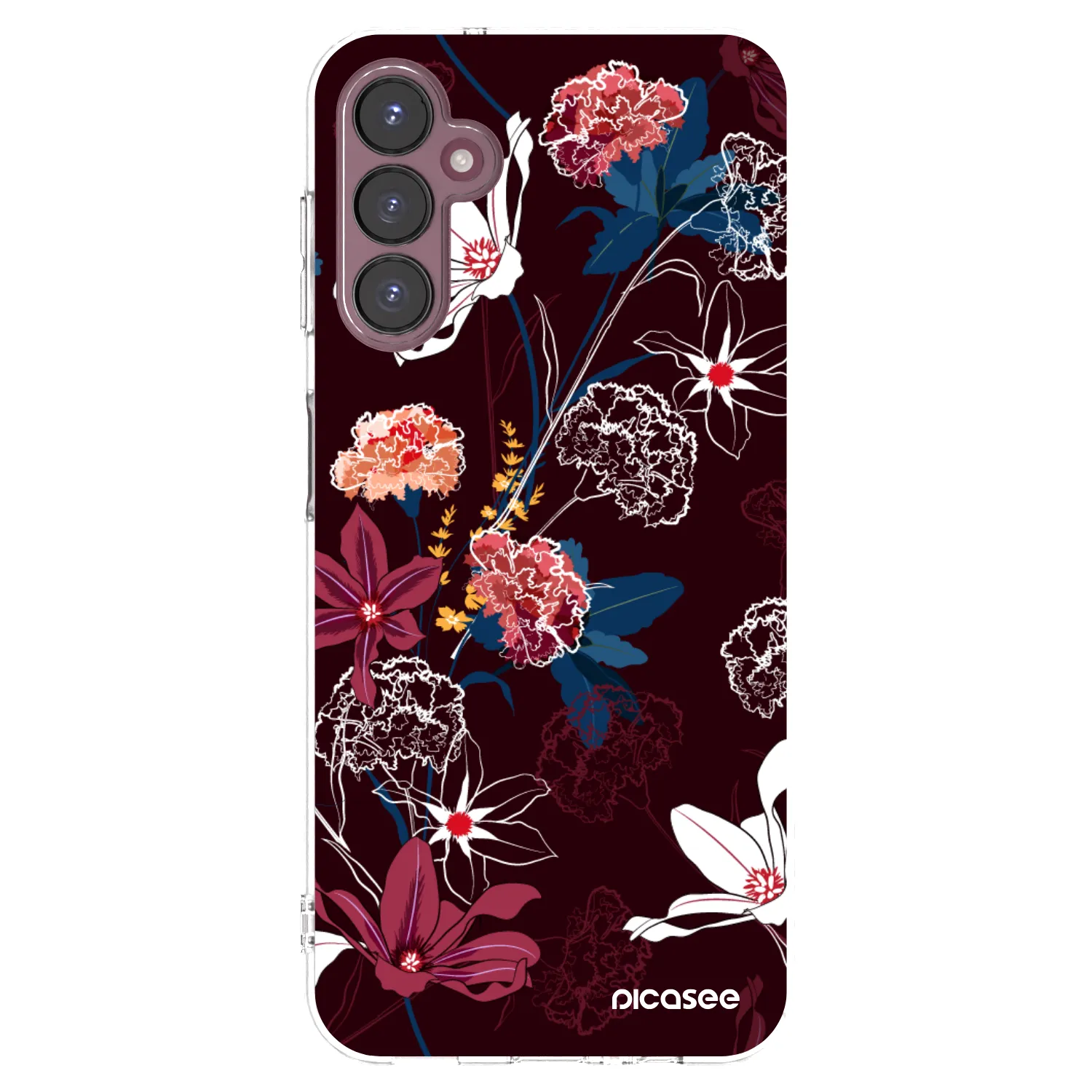 Picasee silikonowe przeźroczyste etui na Samsung Galaxy A05s A057G - Dark Meadow