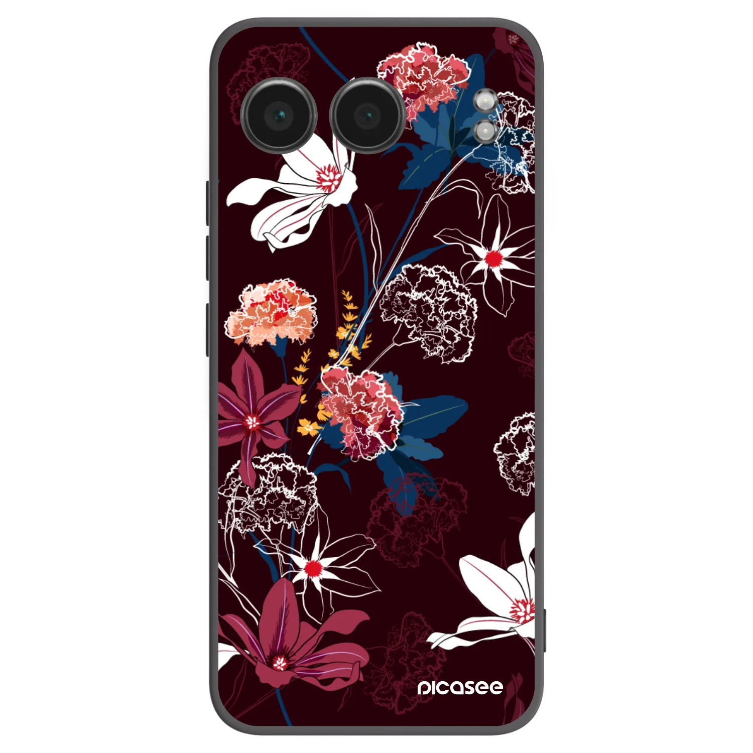 Picasee silikonowe czarne etui na OnePlus Nord 4 - Dark Meadow
