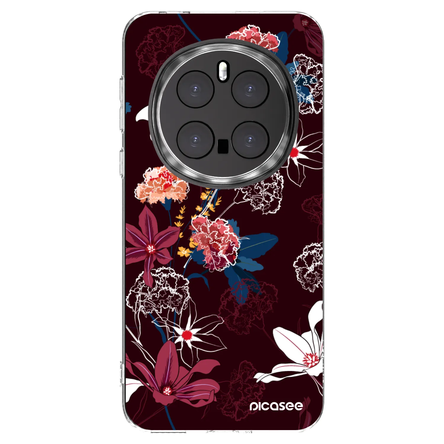 Picasee silikonowe przeźroczyste etui na Honor Magic7 Pro 5G - Dark Meadow