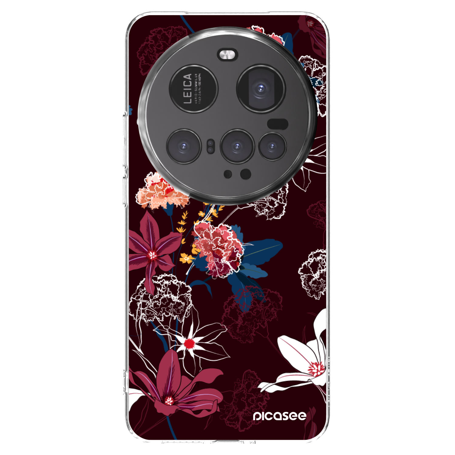 Picasee silikonowe przeźroczyste etui na Xiaomi 15 Ultra - Dark Meadow