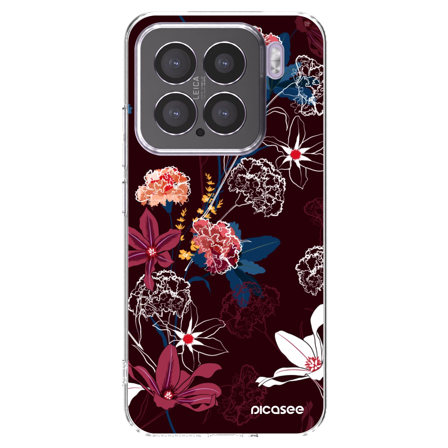 Picasee silikonowe przeźroczyste etui na Xiaomi 15 - Dark Meadow