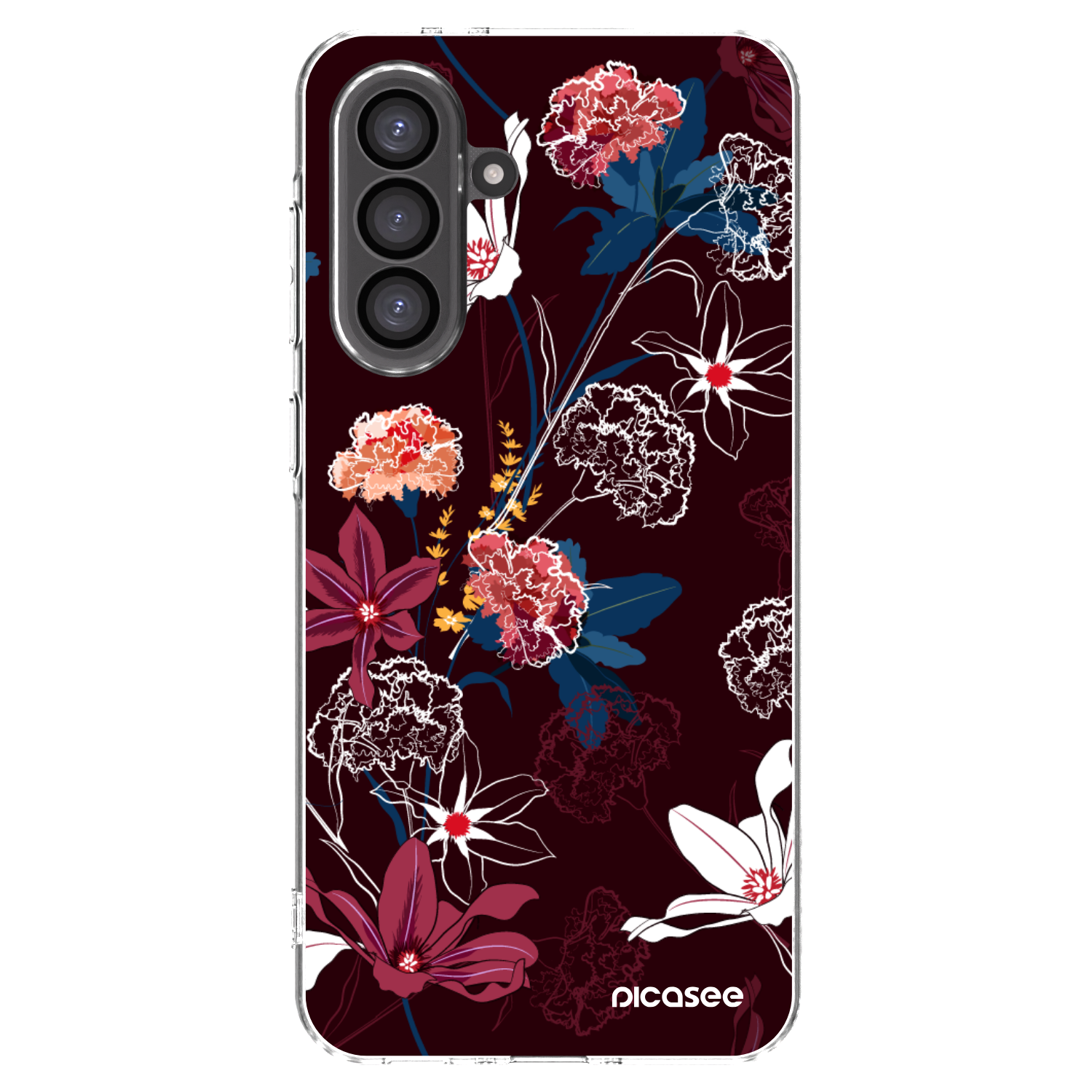 Picasee silikonowe przeźroczyste etui na Samsung Galaxy A36 5G - Dark Meadow