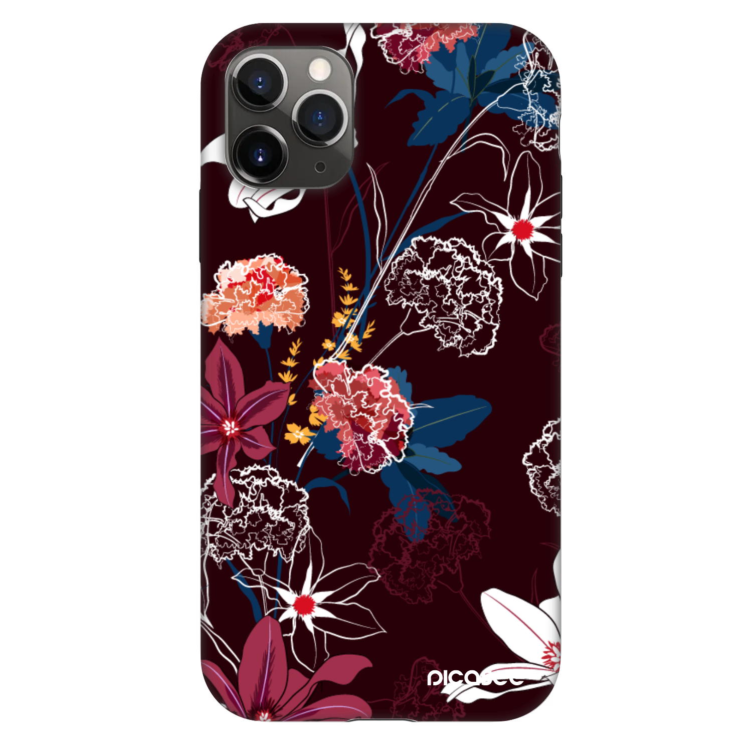 Picasee Fashion Case na Apple iPhone 11 Pro - Dark Meadow