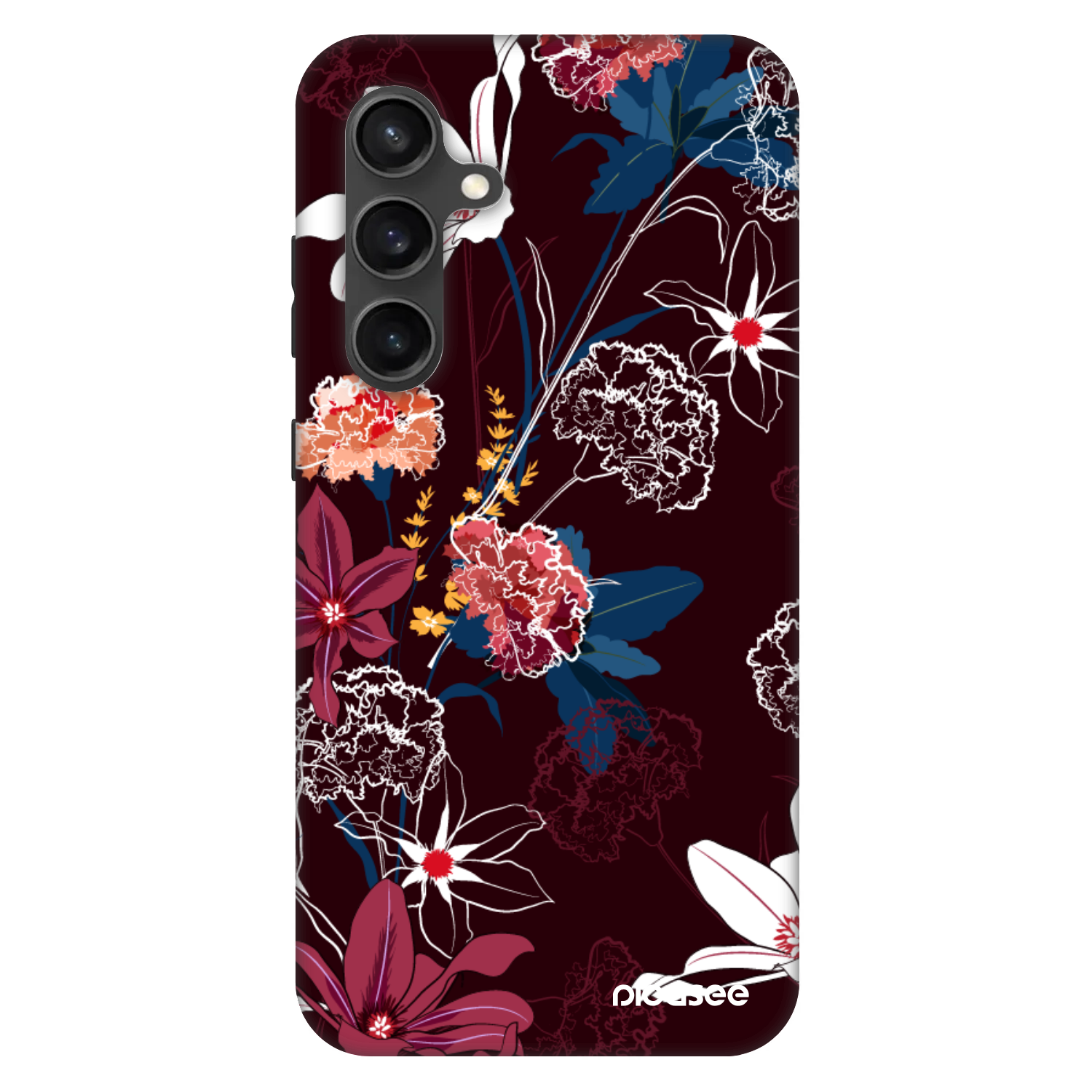Picasee Fashion Case na Samsung Galaxy S24 FE S721B - Dark Meadow
