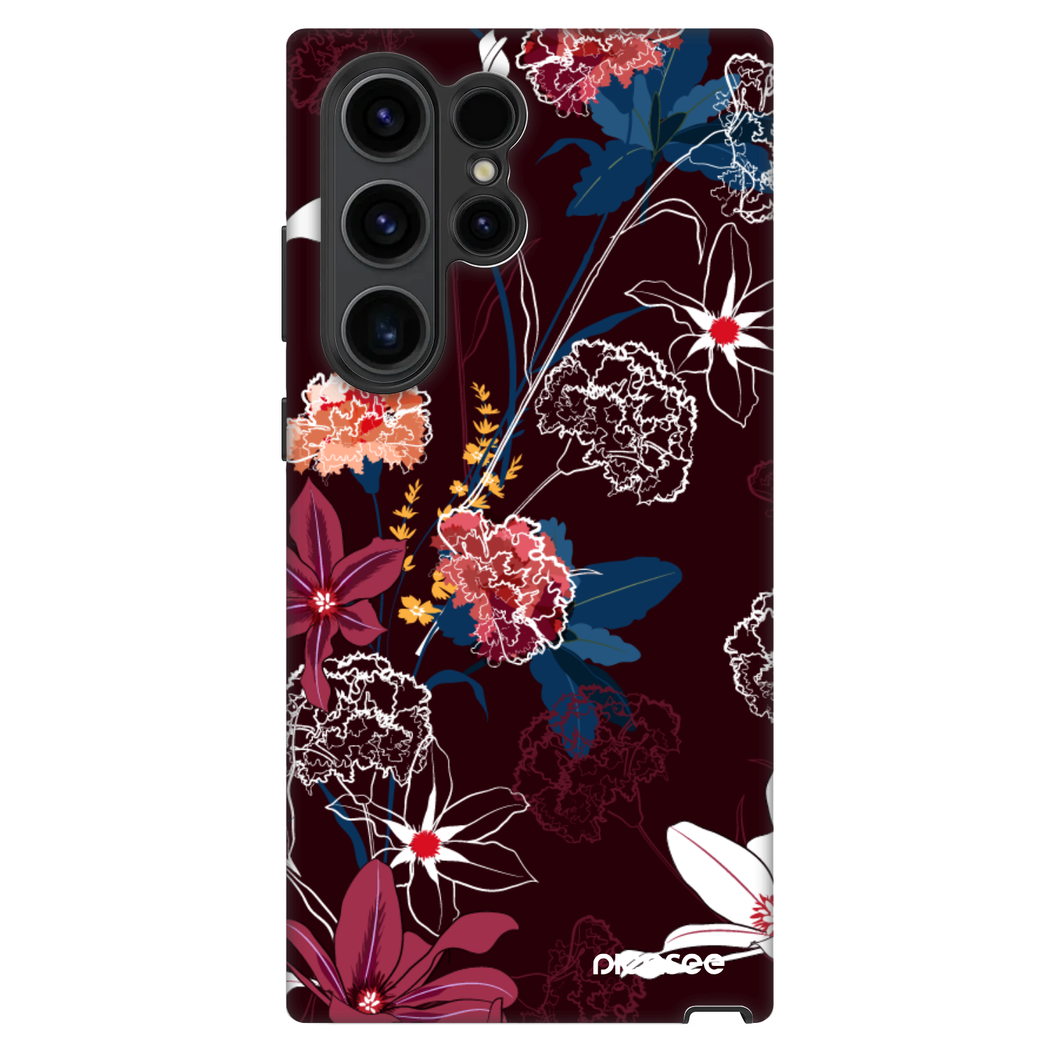 Picasee Fashion Case na Samsung Galaxy S23 Ultra 5G - Dark Meadow