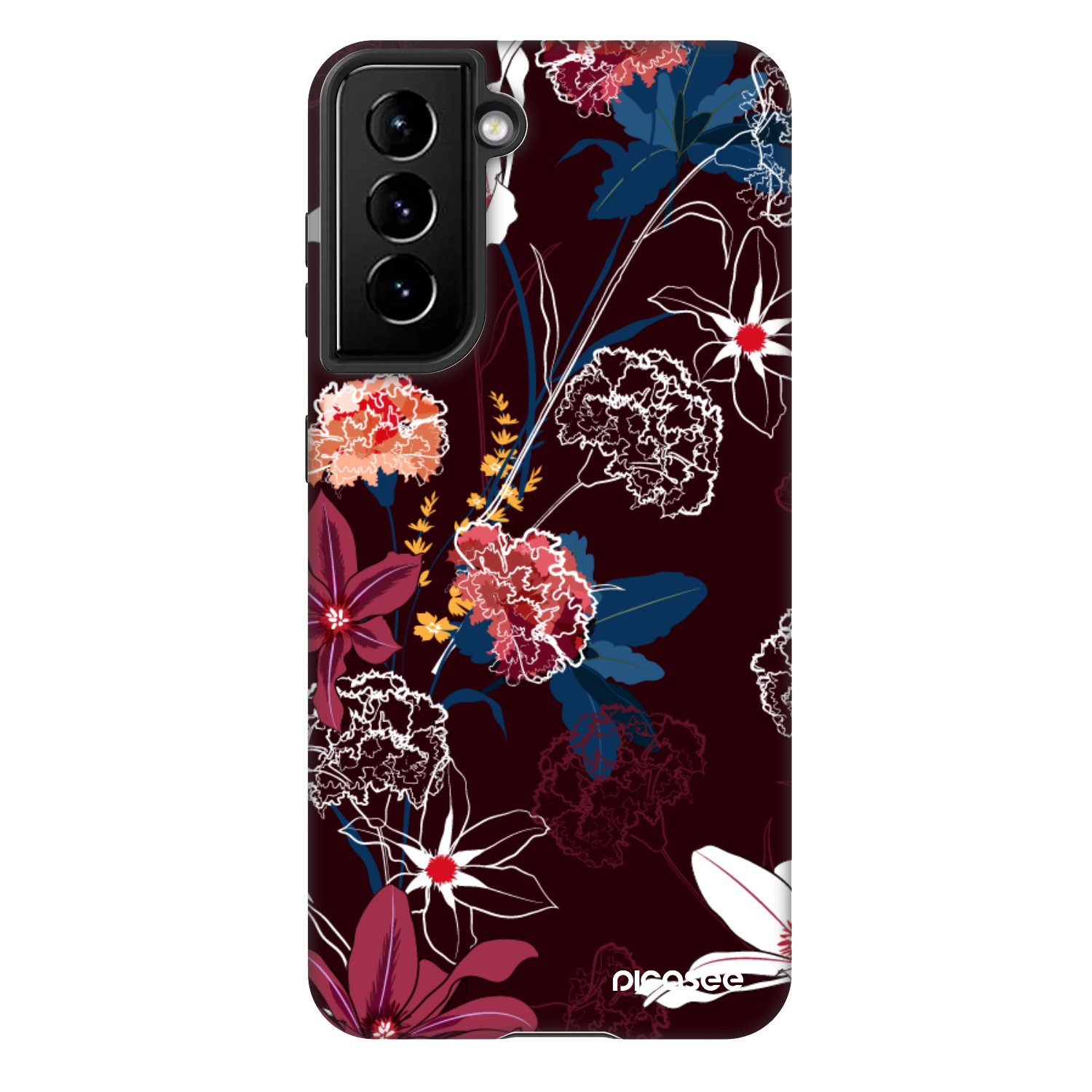 Picasee Fashion Case na Samsung Galaxy S21 5G G991B - Dark Meadow