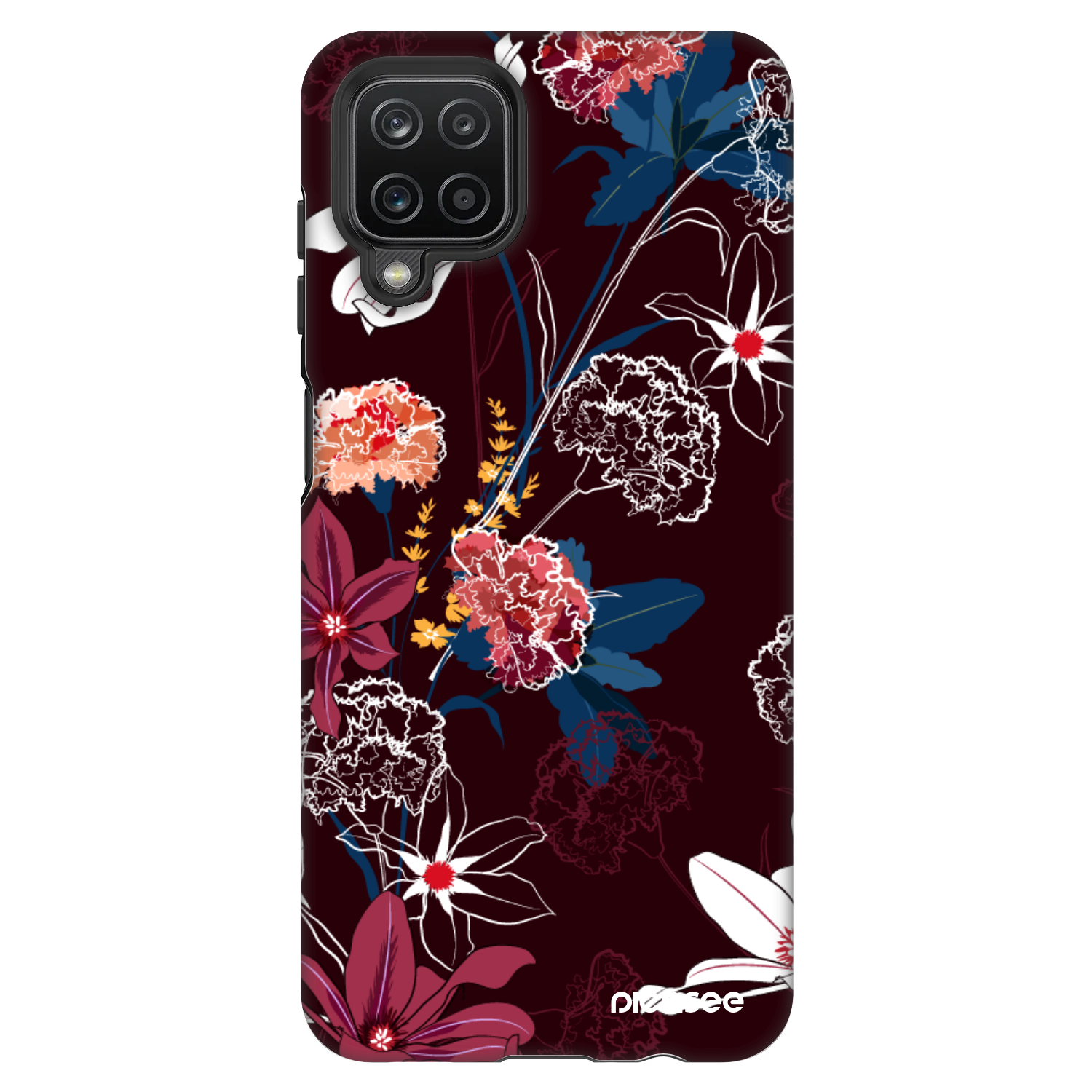 Picasee Fashion Case na Samsung Galaxy A12 A125F - Dark Meadow