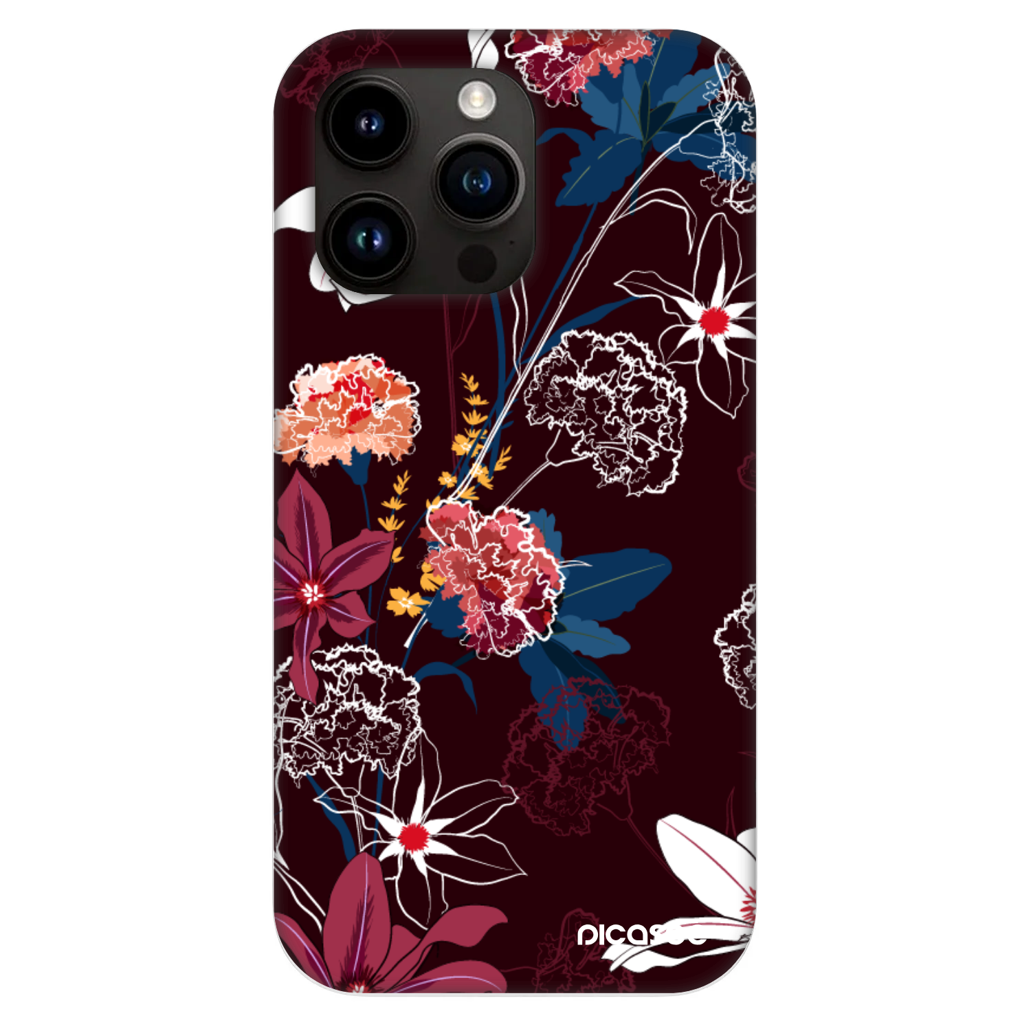 Picasee Fashion Case MagSafe na Apple iPhone 13 Pro - Dark Meadow