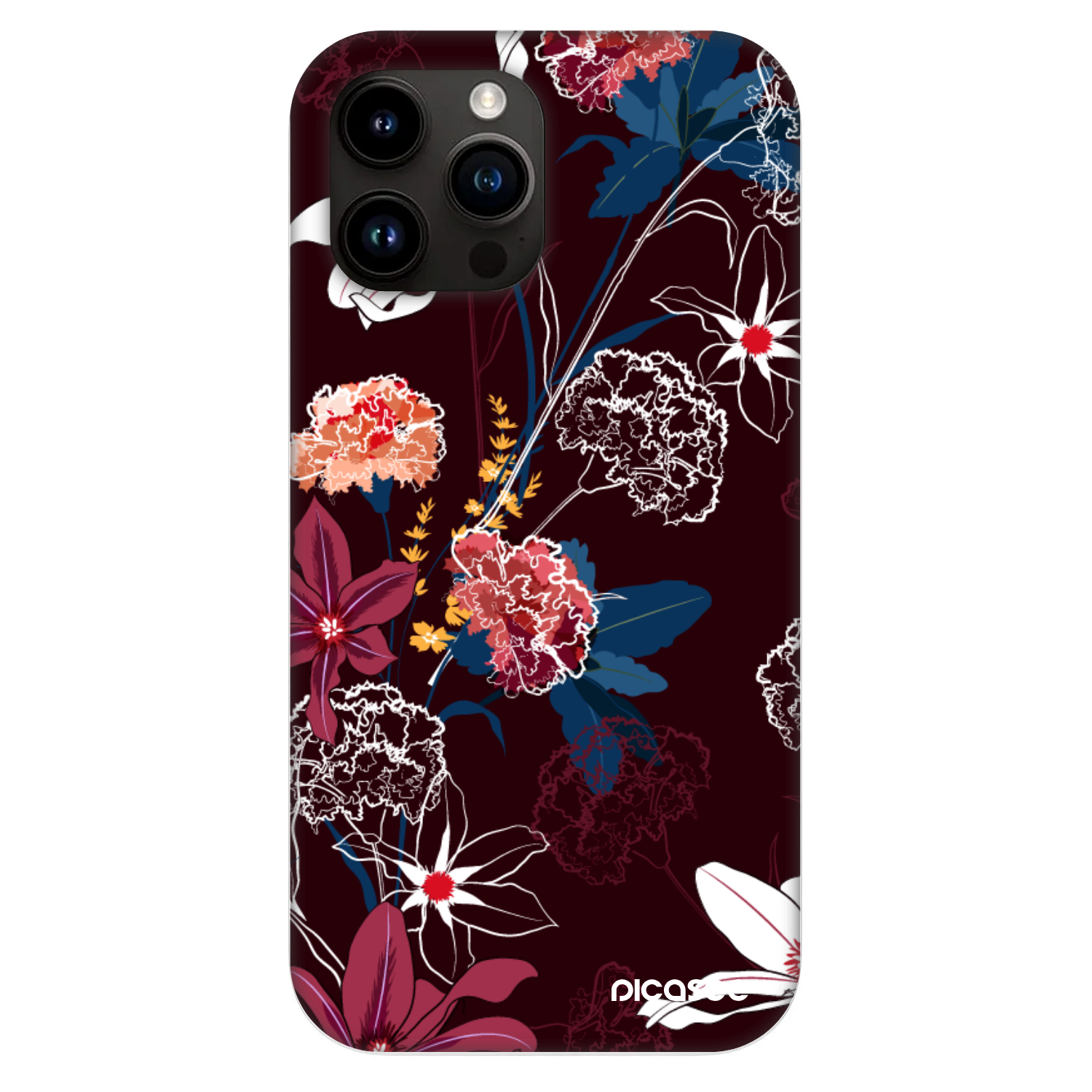Picasee Fashion Case MagSafe na Apple iPhone 13 Pro Max - Dark Meadow