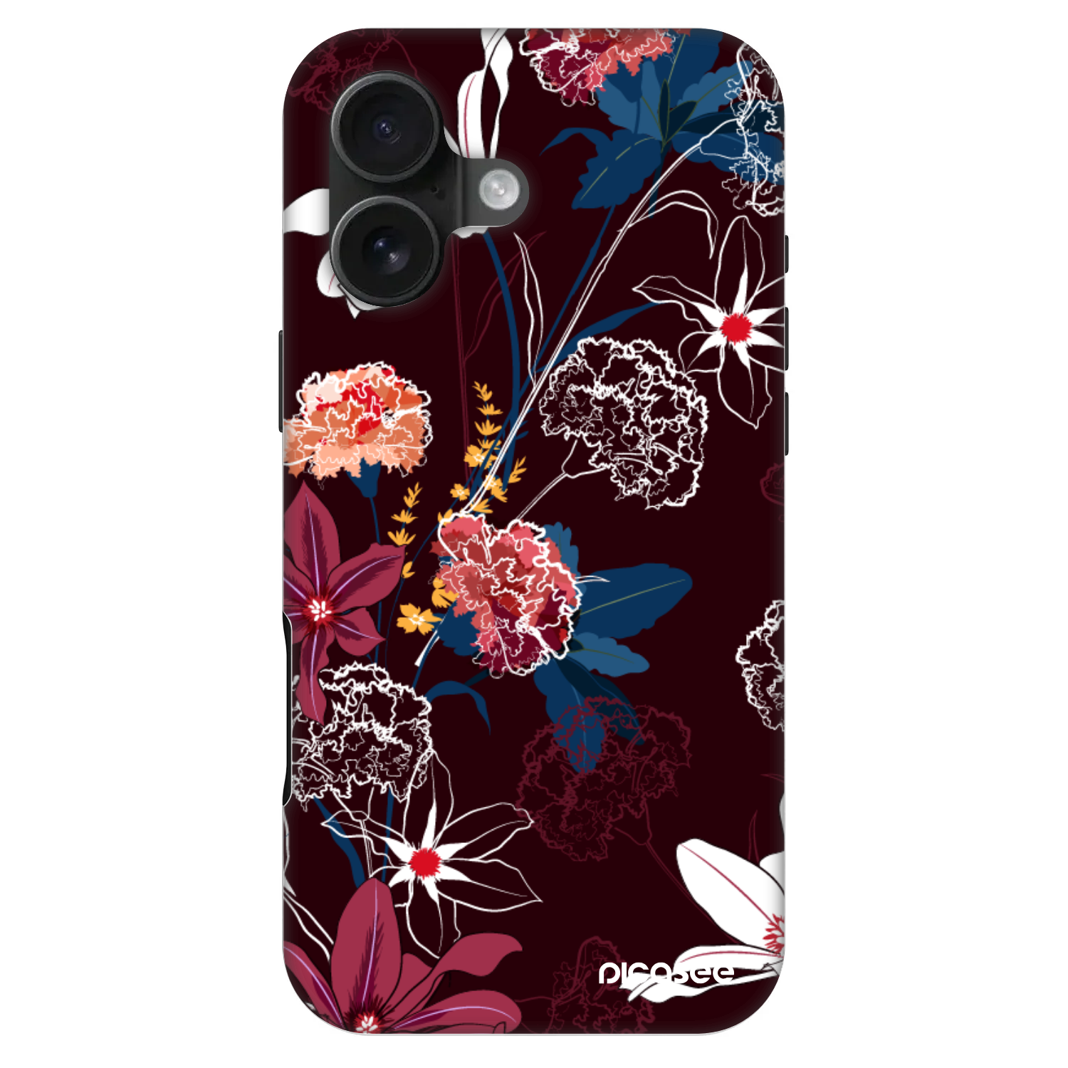 Picasee Fashion Case MagSafe na Apple iPhone 16 - Dark Meadow