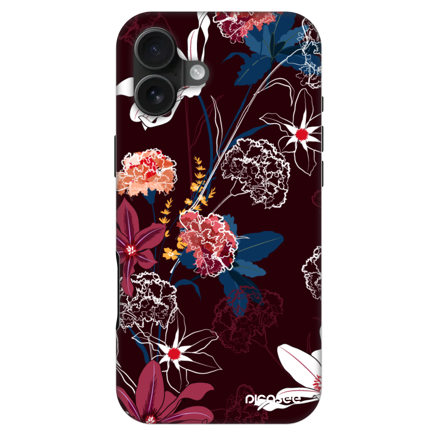 Picasee Fashion Case MagSafe na Apple iPhone 16 Plus - Dark Meadow