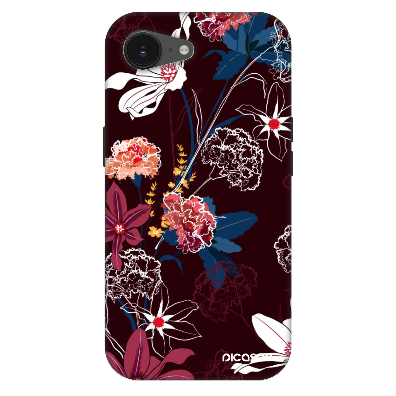 Picasee Fashion Case MagSafe na Apple iPhone 16e - Dark Meadow