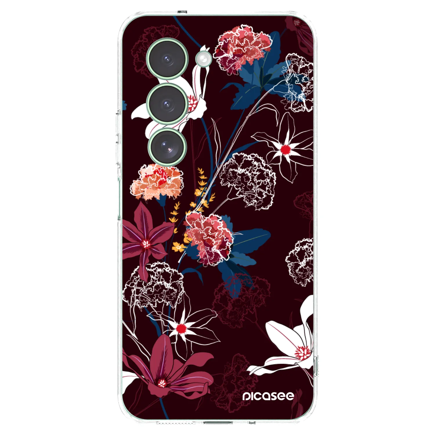 Picasee silikonowe przeźroczyste etui na Xiaomi Redmi 15 5G - Dark Meadow