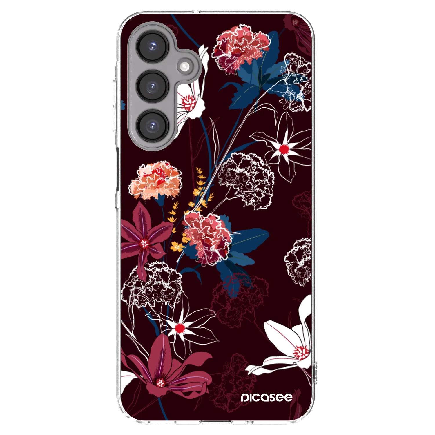 Picasee silikonowe przeźroczyste etui na Samsung Galaxy A16 4G - Dark Meadow