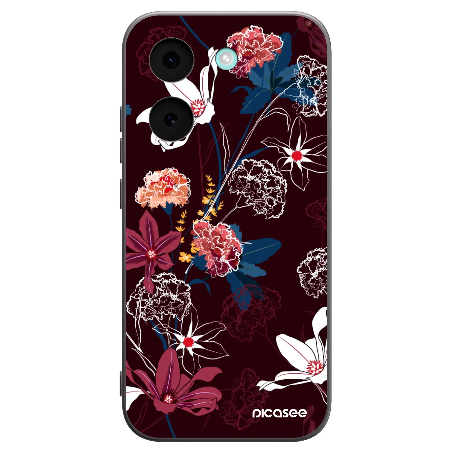 Picasee silikonowe czarne etui na Xiaomi Poco X8 Pro - Dark Meadow