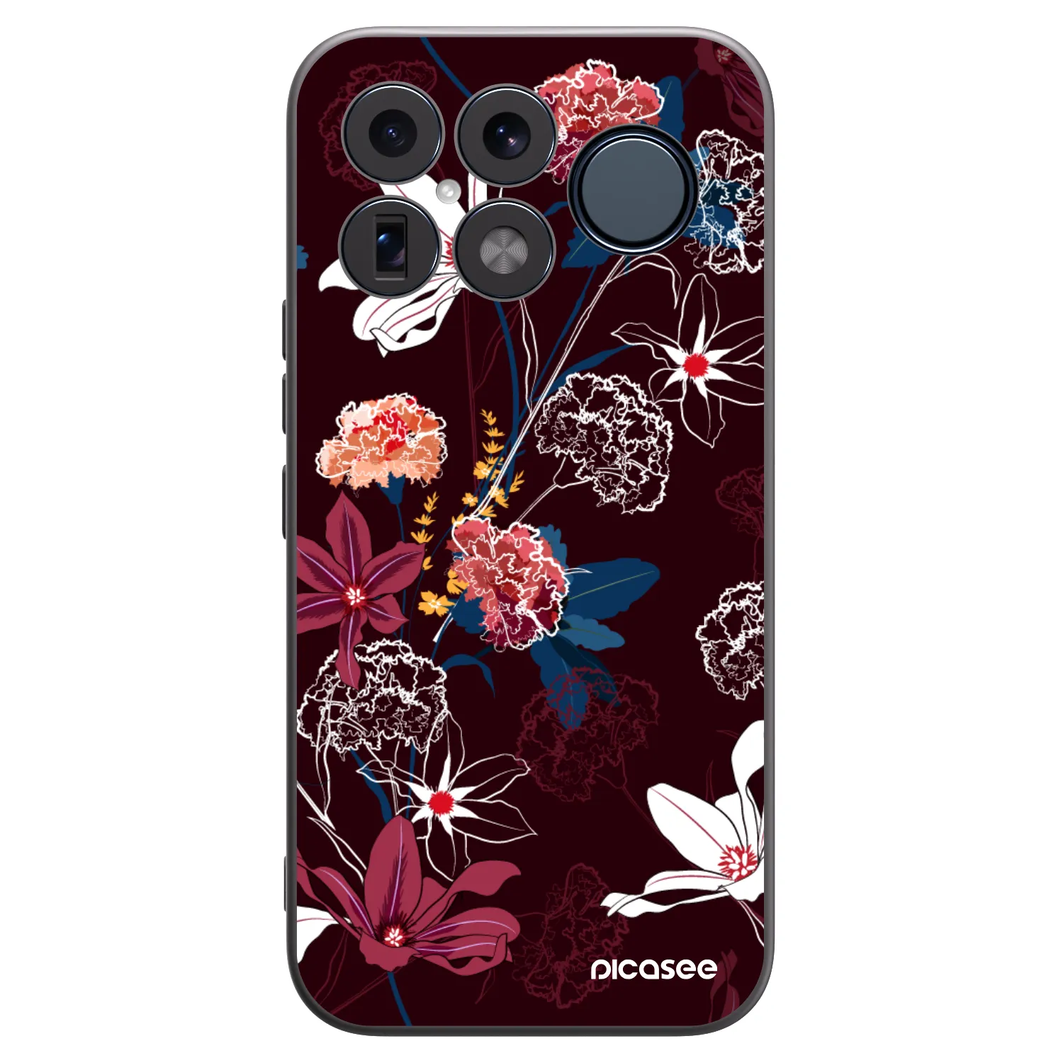 Picasee silikonowe czarne etui na Xiaomi Poco F8 Ultra - Dark Meadow