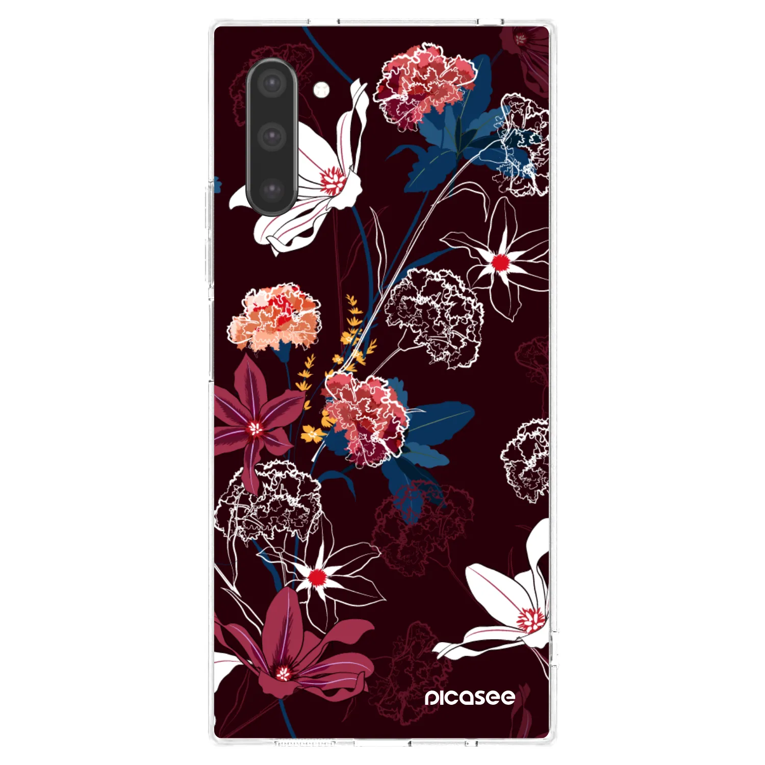 Picasee silikonowe przeźroczyste etui na Samsung Galaxy Note 10 N970F - Dark Meadow