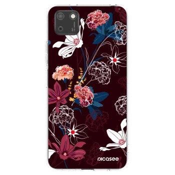 Picasee silikonowe przeźroczyste etui na Huawei Y5P - Dark Meadow