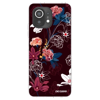 Picasee silikonowe przeźroczyste etui na Xiaomi Mi 11 - Dark Meadow