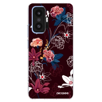 Picasee silikonowe przeźroczyste etui na Xiaomi 11T Pro - Dark Meadow