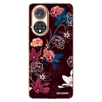 Picasee silikonowe przeźroczyste etui na Honor 50 5G - Dark Meadow