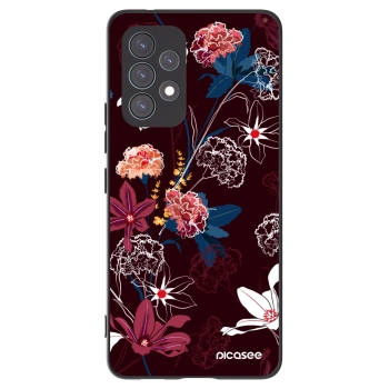 Picasee silikonowe czarne etui na Samsung Galaxy A53 5G A536 - Dark Meadow