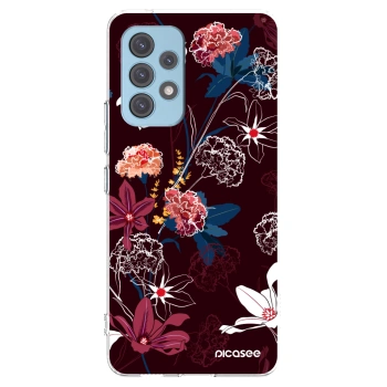 Picasee silikonowe przeźroczyste etui na Samsung Galaxy A53 5G A536 - Dark Meadow