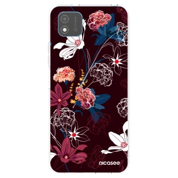 Picasee silikonowe przeźroczyste etui na Realme C11 (2021) - Dark Meadow
