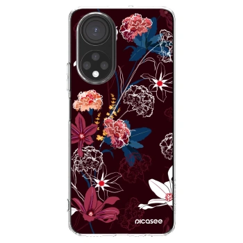 Picasee silikonowe przeźroczyste etui na Honor X7 - Dark Meadow