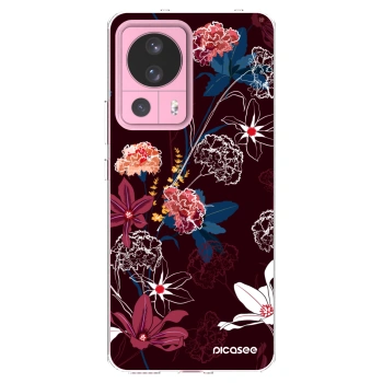 Picasee silikonowe przeźroczyste etui na Xiaomi 13 Lite - Dark Meadow