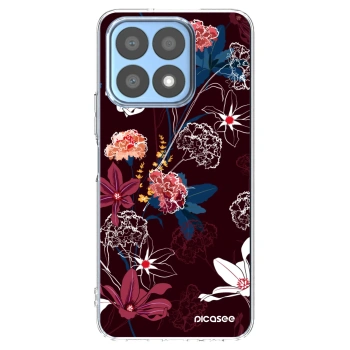 Picasee silikonowe przeźroczyste etui na Honor X8a - Dark Meadow