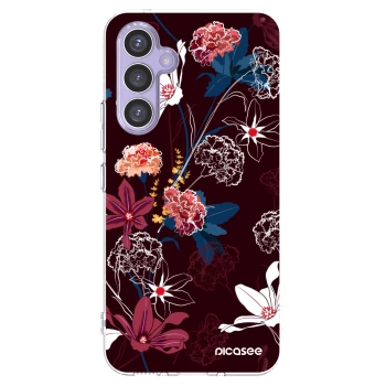 Picasee silikonowe przeźroczyste etui na Samsung Galaxy A54 5G A546B - Dark Meadow
