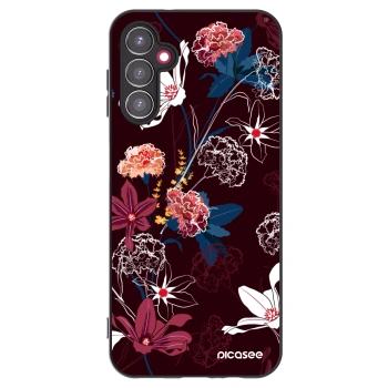Picasee silikonowe czarne etui na Samsung Galaxy A14 5G A146P - Dark Meadow