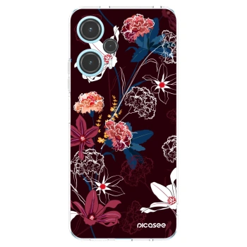 Picasee silikonowe przeźroczyste etui na Xiaomi Poco F5 - Dark Meadow