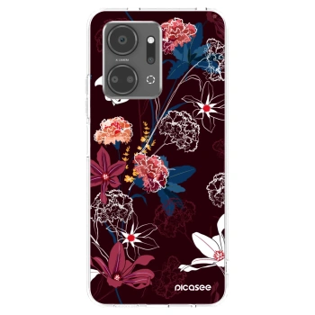 Picasee silikonowe przeźroczyste etui na Honor X7a - Dark Meadow
