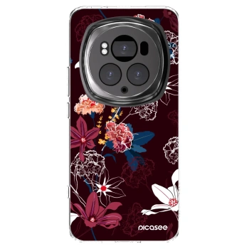 Picasee silikonowe przeźroczyste etui na Honor Magic6 Pro - Dark Meadow