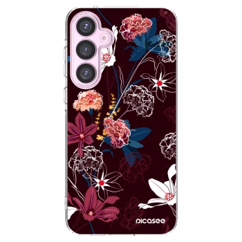 Picasee silikonowe przeźroczyste etui na Samsung Galaxy A55 5G A556B - Dark Meadow
