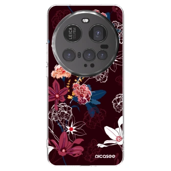 Picasee silikonowe przeźroczyste etui na Xiaomi 15 Ultra - Dark Meadow