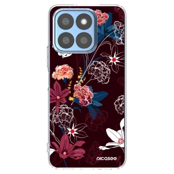 Picasee silikonowe przeźroczyste etui na Honor X8c - Dark Meadow